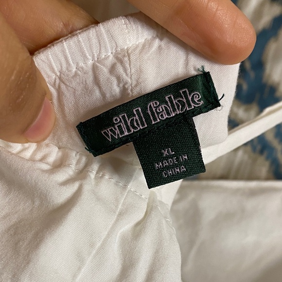 wild fable Blue Ruched Button-Front Spaghetti Strap Mini Dress - Picture 7 of 7